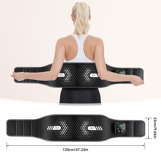 QJ™ Wireless Ice Compress Air Pressure Massage Belt Cold and Hot Switch Heating Belt Health Care Protective Gear