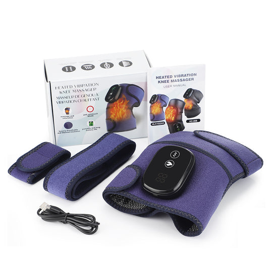 QJ™ Red Light Heating Massage Knee Pads Shoulder Pads Elbow Pads Smart Wireless Heating Infrared Therapy Mugwort Old Cold Legs