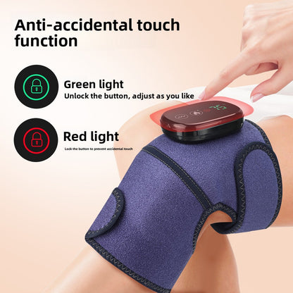 QJ™ Red Light Heating Massage Knee Pads Shoulder Pads Elbow Pads Smart Wireless Heating Infrared Therapy Mugwort Old Cold Legs