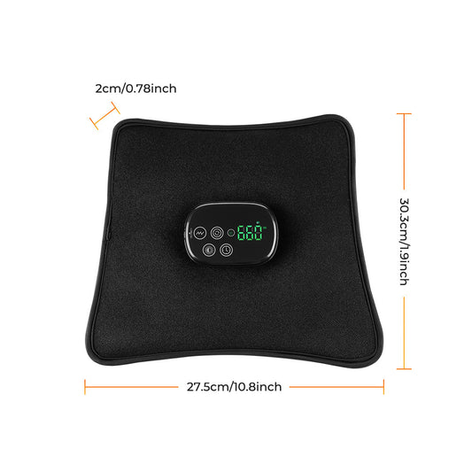 QJ™ New Multifunctional Red Light Therapy Belt Heating Massage Leg Knee LED Infrared Light Therapy Pad Wireless Model