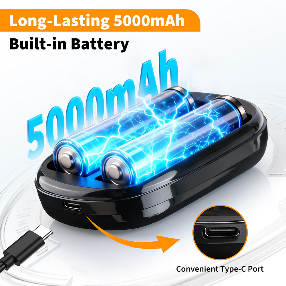 QJ™ Wireless Waist Massager Electric Heating Massage Hot Compress Support Waist Belt Intelligent Timing Waist Belt