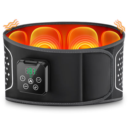 QJ™ Waist Massager Air Pressure Massager Wireless Hot Compress Physiotherapy Soothe Pain Airbag Massage Waist Support Belt