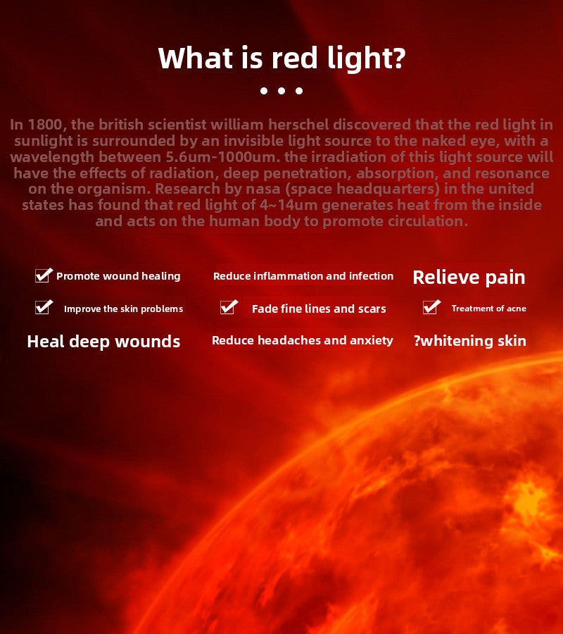 QJ™ LED Red Light Therapy Heating Waist Belt Electric Heating Infrared Heat Therapy Waist Belt Warm Direct Insertion Red Light Waist Support Belt