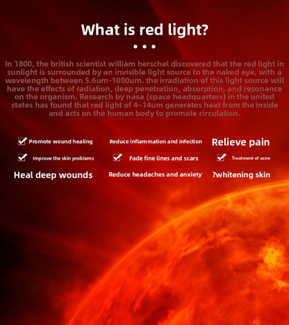 QJ™ LED Red Light Therapy Heating Waist Belt Electric Heating Infrared Heat Therapy Waist Belt Warm Direct Insertion Red Light Waist Support Belt