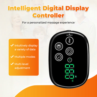 QJ™ New Multifunctional Red Light Therapy Belt Heating Massage Leg Knee LED Infrared Light Therapy Pad Wireless Model