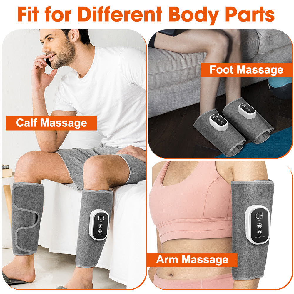 QJ™ Private Model Leg Massager Multifunctional Constant Temperature Hot Compress Leg Beauty Instrument Electric Air Pressure Dredging Instrument Calf Massage
