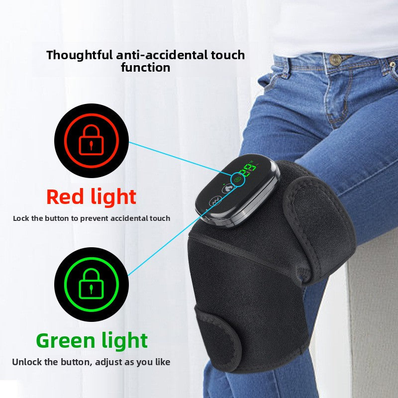QJ™ Heated Knee Pads Shoulder Pads Elbow Pads Smart Heating Massage Old Cold Legs Wireless Temperature Control Knee Massager