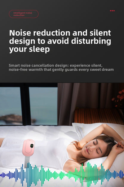 QJ™ Electric Heating Belt for Menstrual Cramps, Menstrual Pain Relief Device, Heating and Massaging Waist Belt for Women
