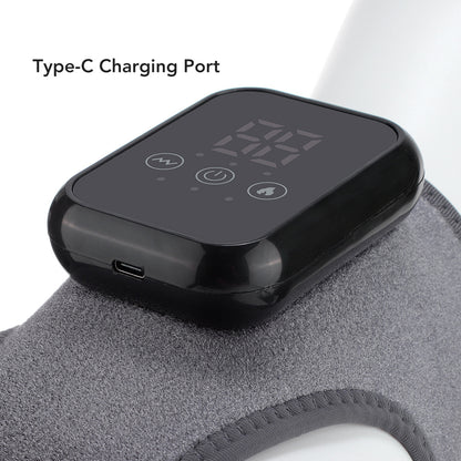 QJ™ New Electric Heated Ankle Rechargeable Vibration Massage Heat Therapy Ankle Joint Physiotherapy Device Ankle Heat Therapy Massage