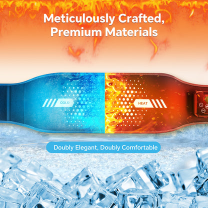 QJ™ Wireless Ice Compress Air Pressure Massage Belt Cold and Hot Switch Heating Belt Health Care Protective Gear