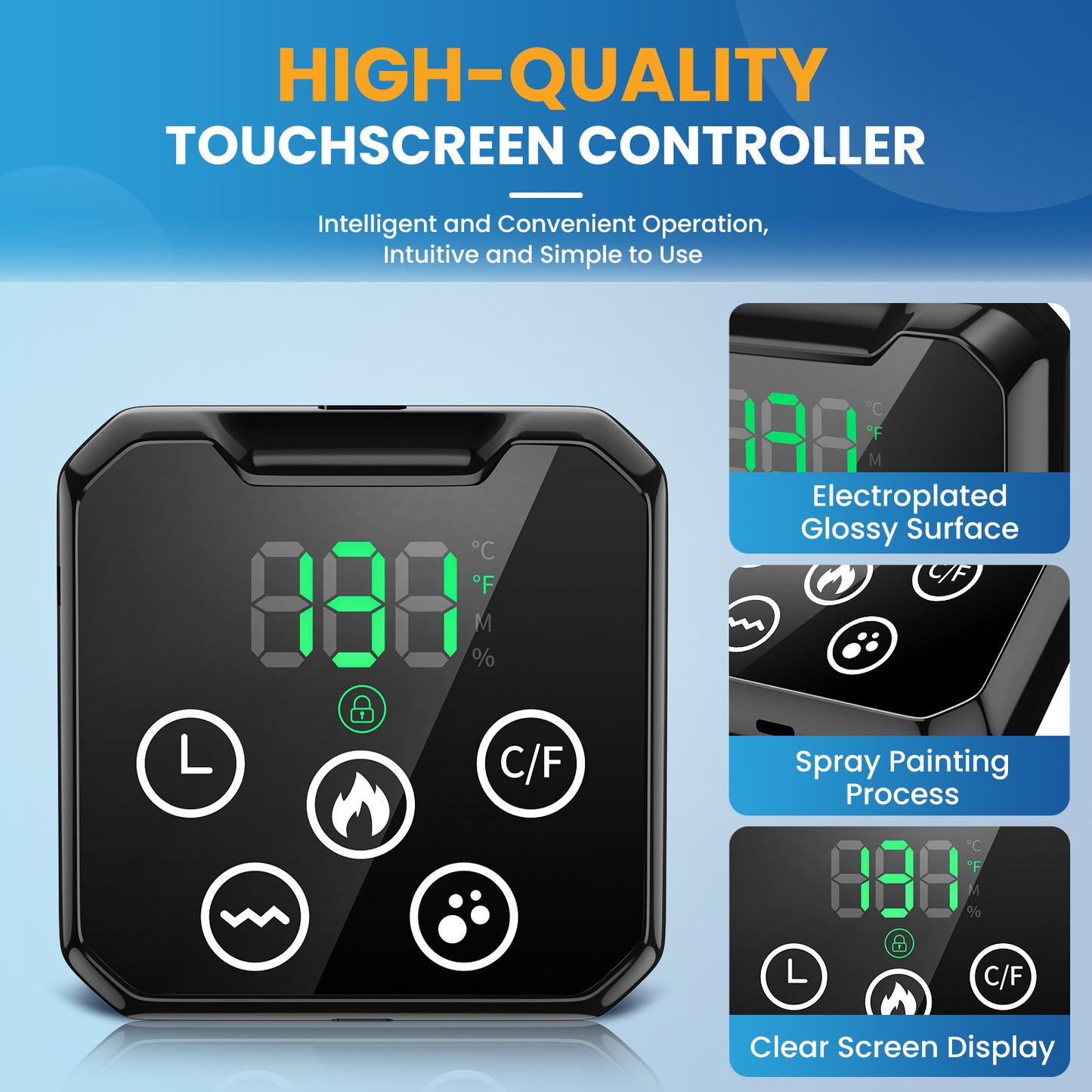 QJ™ Waist Massager Air Pressure Massager Wireless Hot Compress Physiotherapy Soothe Pain Airbag Massage Waist Support Belt