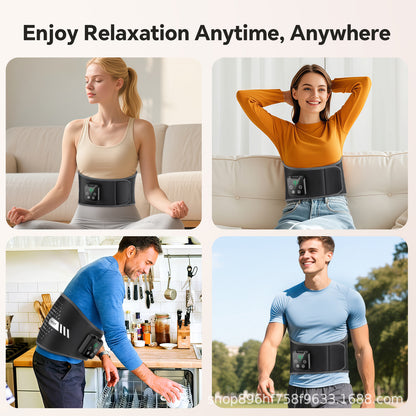 QJ™ Wireless Ice Compress Air Pressure Massage Belt Cold and Hot Switch Heating Belt Health Care Protective Gear