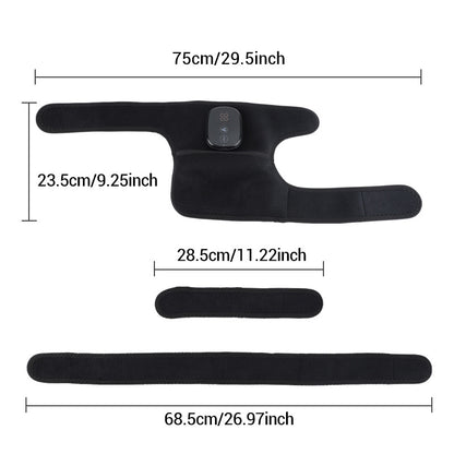 QJ™ Heated Knee Pads Shoulder Pads Elbow Pads Smart Heating Massage Old Cold Legs Wireless Temperature Control Knee Massager