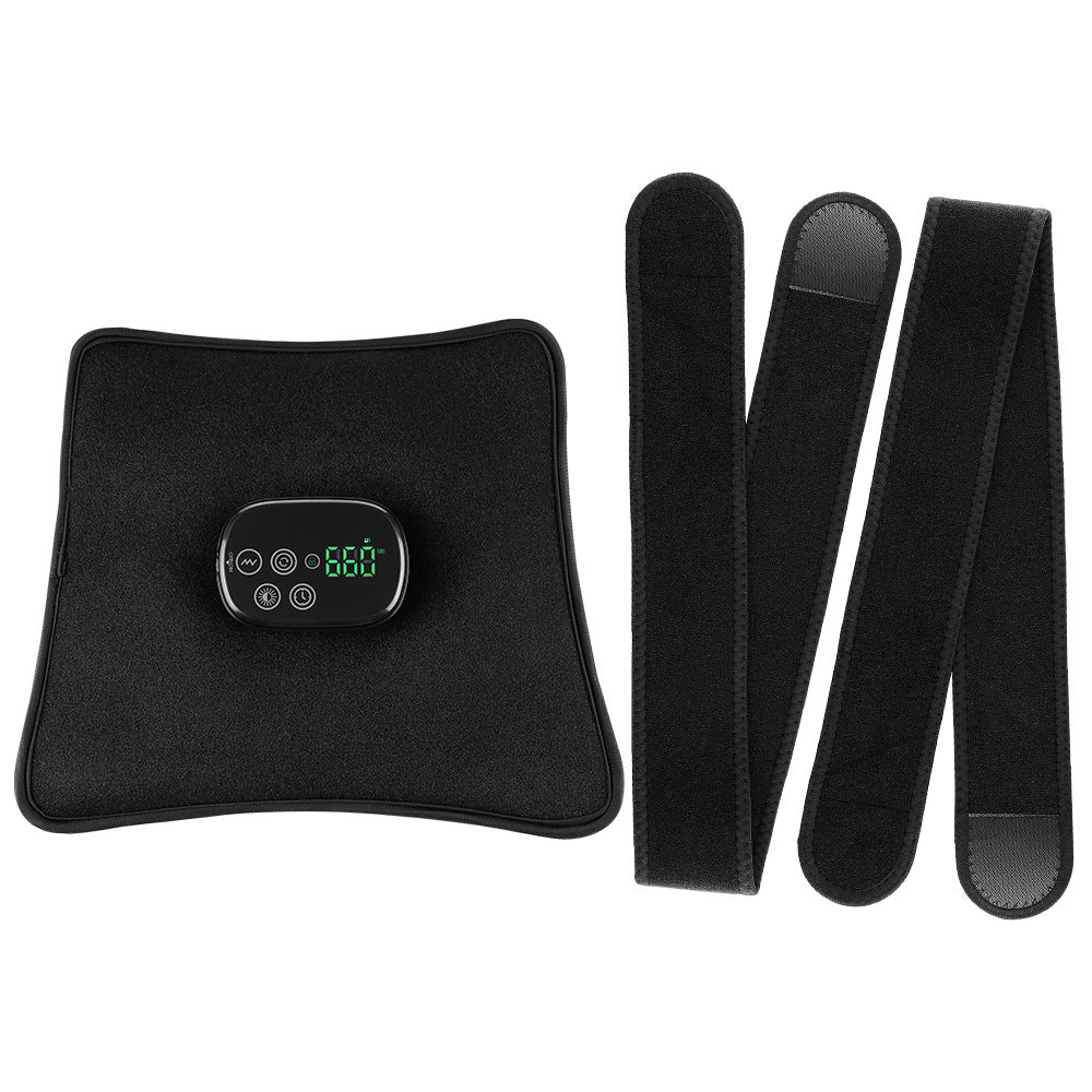 QJ™ New Multifunctional Red Light Therapy Belt Heating Massage Leg Knee LED Infrared Light Therapy Pad Wireless Model