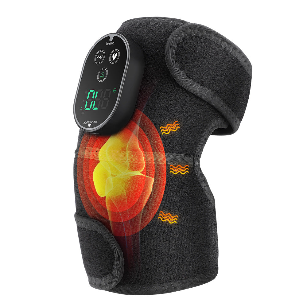 QJ™ Heated Knee Pads Shoulder Pads Elbow Pads Smart Heating Massage Old Cold Legs Wireless Temperature Control Knee Massager