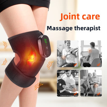 QJ™ Heated Knee Pads Shoulder Pads Elbow Pads Smart Heating Massage Old Cold Legs Wireless Temperature Control Knee Massager