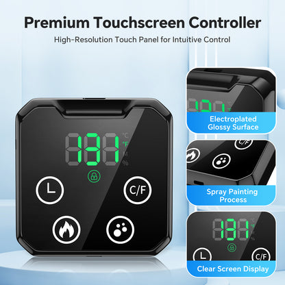 QJ™ Wireless Ice Compress Air Pressure Massage Belt Cold and Hot Switch Heating Belt Health Care Protective Gear