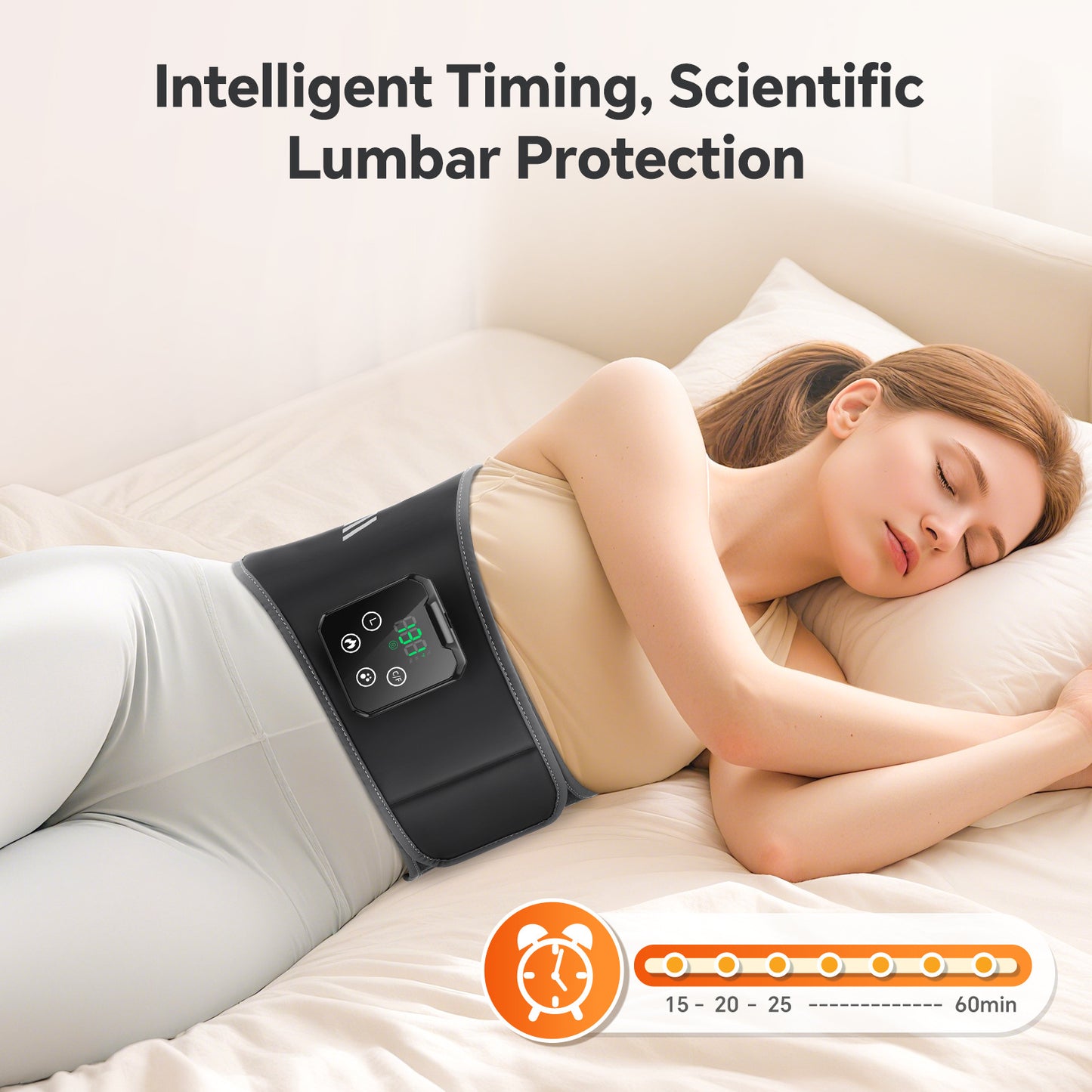 QJ™ Wireless Ice Compress Air Pressure Massage Belt Cold and Hot Switch Heating Belt Health Care Protective Gear