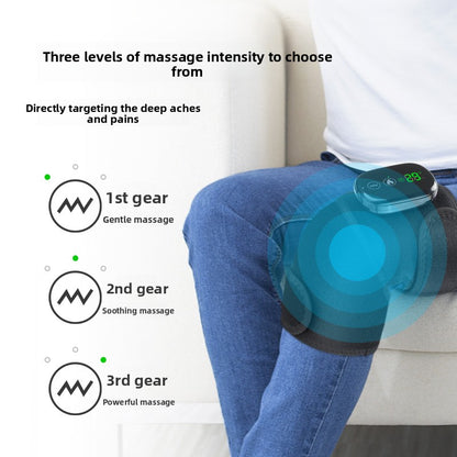 QJ™ Heated Knee Pads Shoulder Pads Elbow Pads Smart Heating Massage Old Cold Legs Wireless Temperature Control Knee Massager