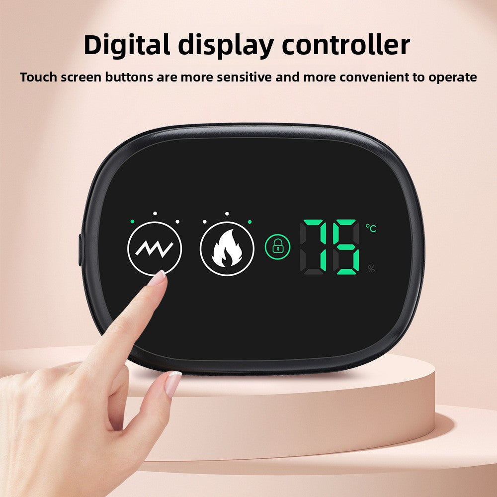 QJ™ Red Light Heating Massage Knee Pads Shoulder Pads Elbow Pads Smart Wireless Heating Infrared Therapy Mugwort Old Cold Legs