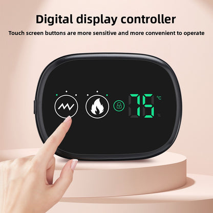 QJ™ Red Light Heating Massage Knee Pads Shoulder Pads Elbow Pads Smart Wireless Heating Infrared Therapy Mugwort Old Cold Legs